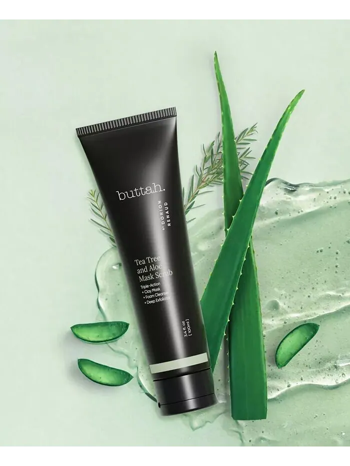 Маска для лица Buttah Skin — С чайным деревом и алоэ — изображение 4 из 10