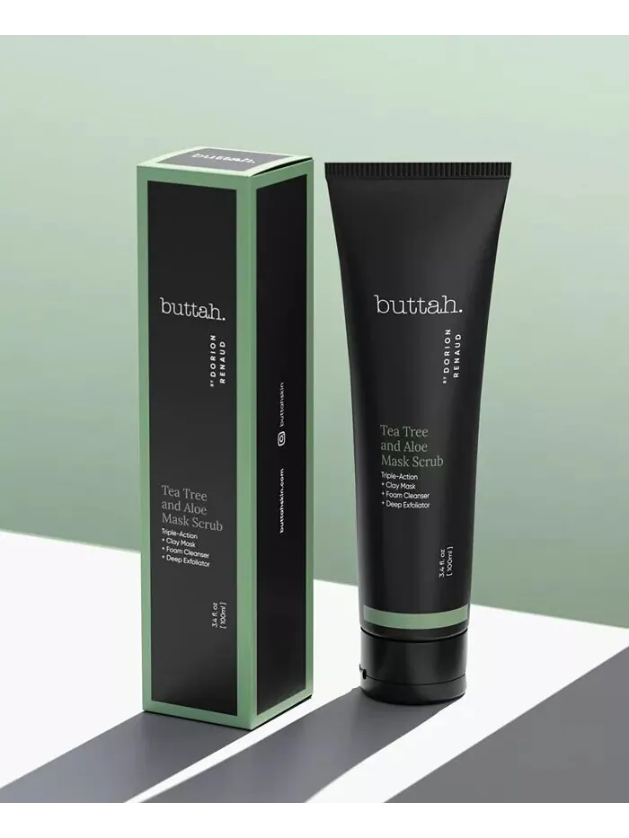 Маска для лица Buttah Skin — С чайным деревом и алоэ — изображение 8 из 10