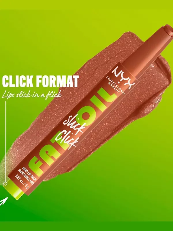 Бальзам для губ Fat Oil Slick, 0,07 унции. Nyx Professional Makeup, feedworthy — изображение 4 из 4