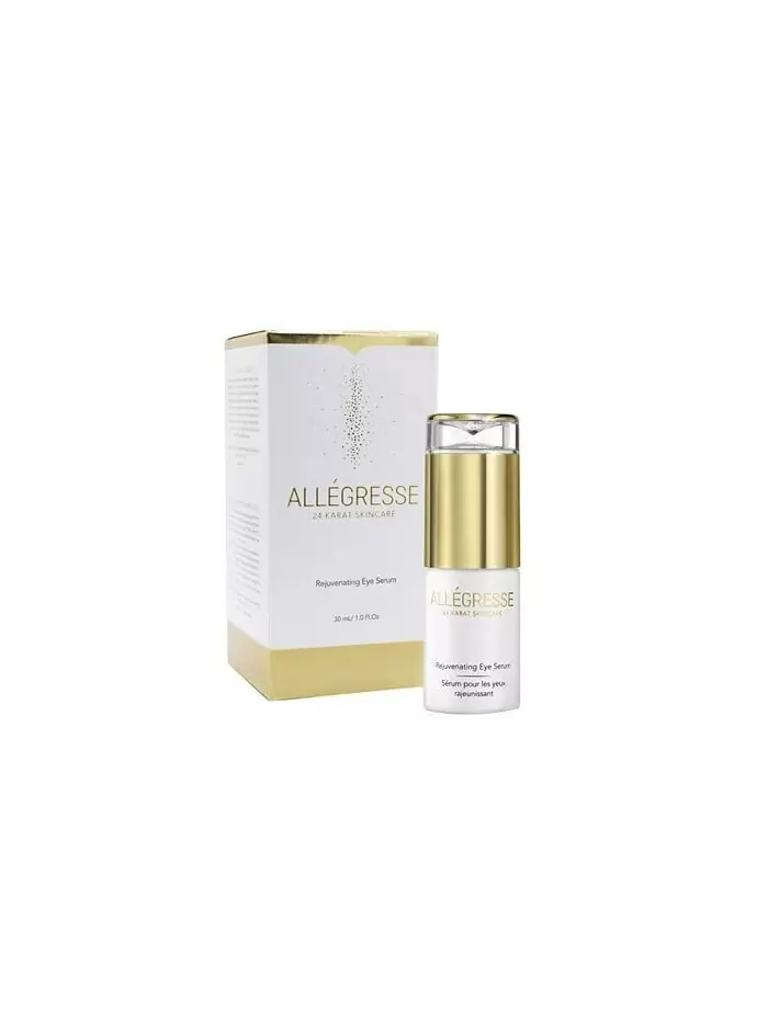 Allegresse 24K Skincare Омолаживающая сыворотка для глаз, 1,0 унции Allegresse 24 Karat Skin Care — изображение 2 из 3