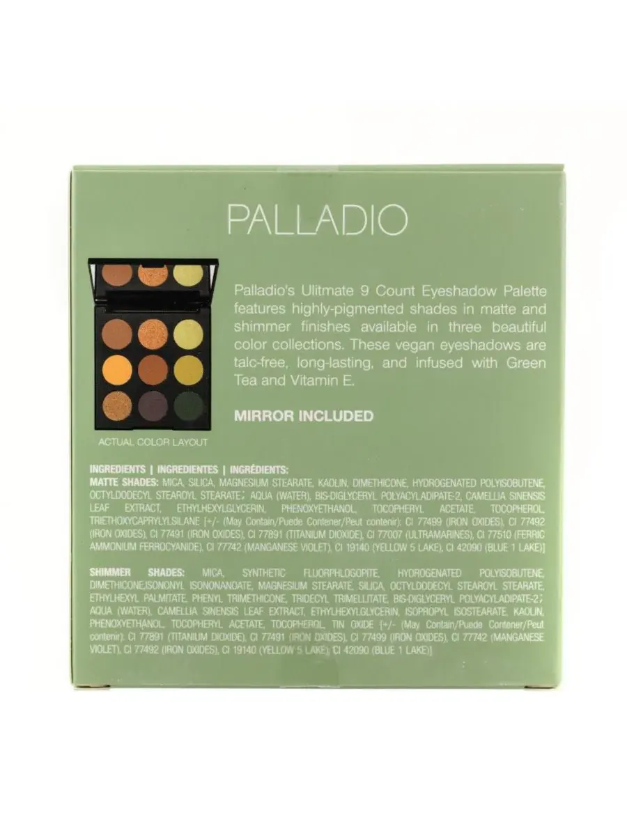 Палитра теней для век Ultimate 9 CT Palladio, natural earth — изображение 3 из 5