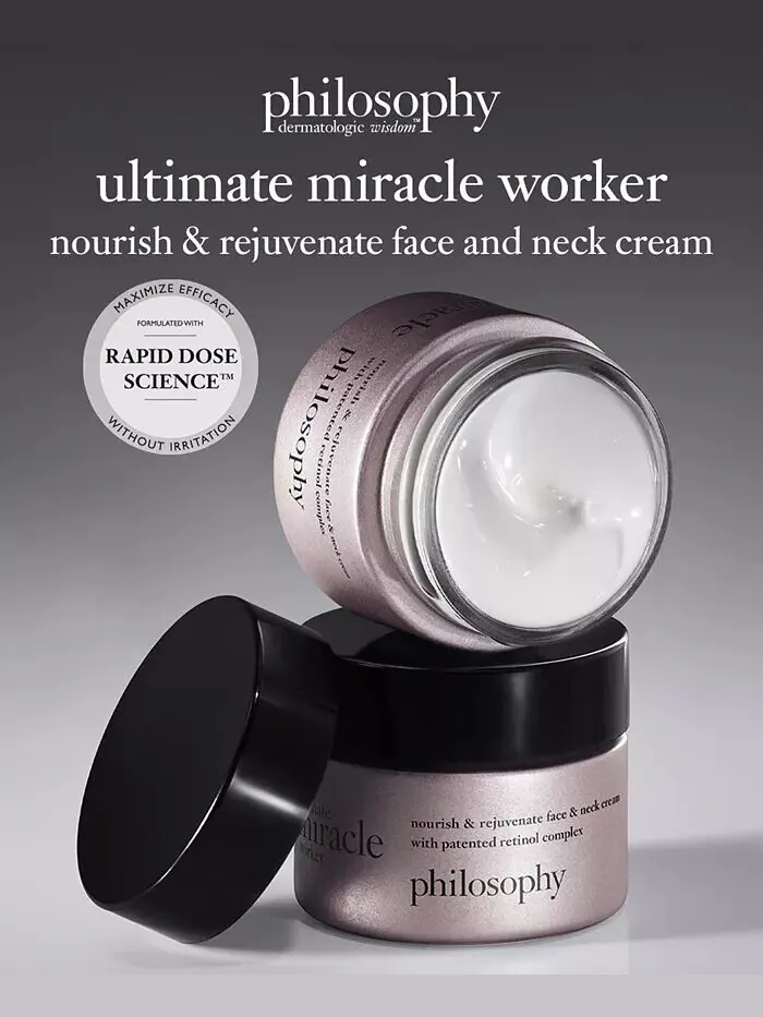 Ultimate Miracle Worker Питательный и омолаживающий крем для лица и шеи Philosophy — изображение 2 из 9