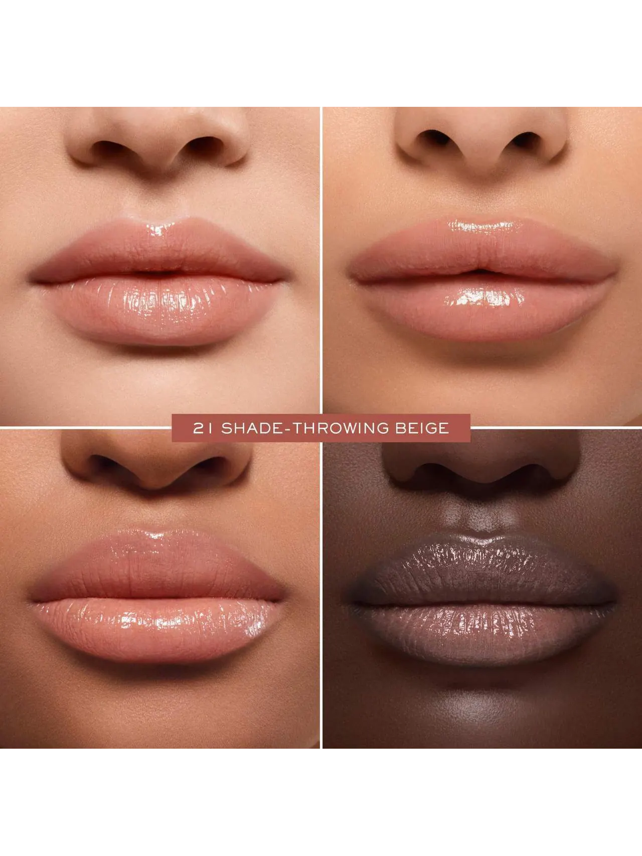 Увлажняющий бальзам Lancome Lip Idole Squalane-12 Butterglow, оттенок Throwing Beige, 3 г — изображение 3 из 3