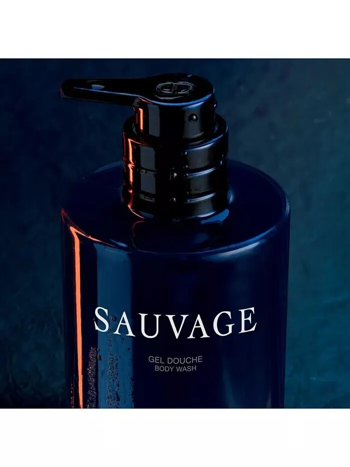 Мужской гель для душа Sauvage, 8,4 унции Dior — изображение 2 из 8