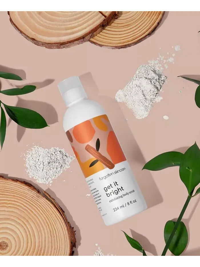 Скраб для тела Get It Bright отшелушивающий Forgotten Skincare — изображение 4 из 4