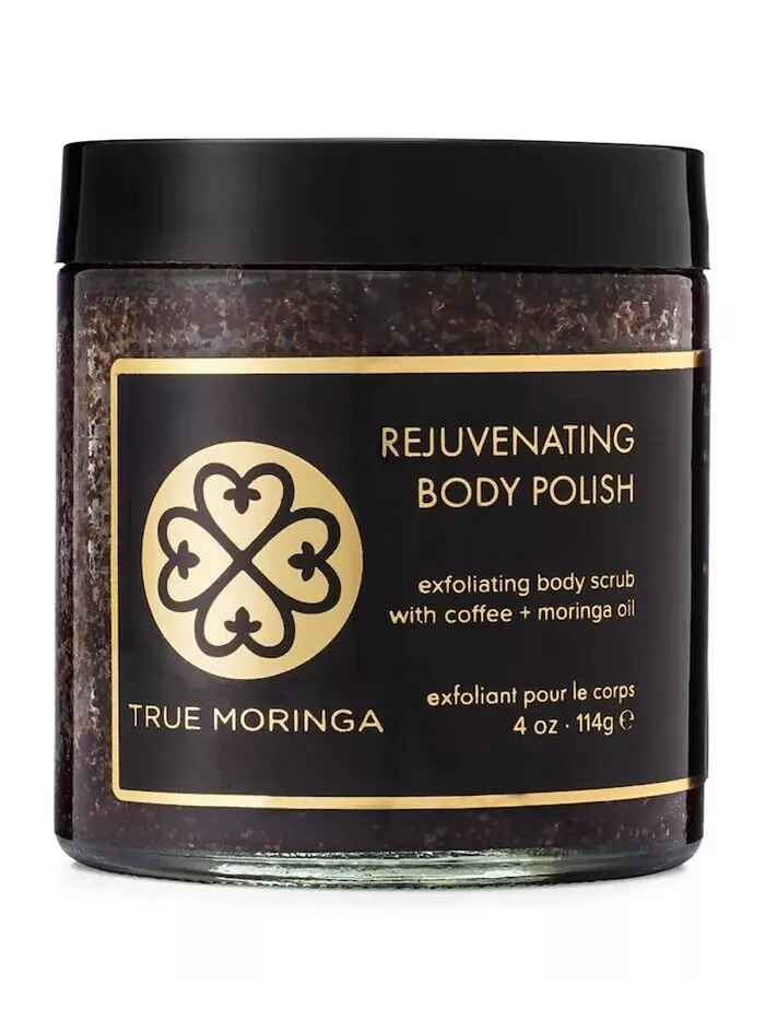 Скраб для тела с сахаром и кофе, 4 унции True Moringa