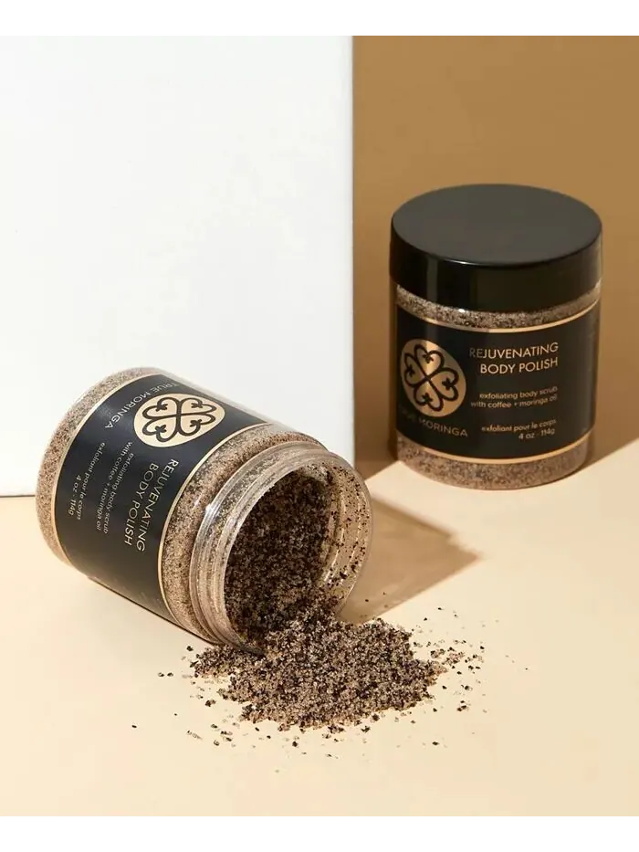 Скраб для тела с сахаром и кофе, 4 унции True Moringa — изображение 2 из 2