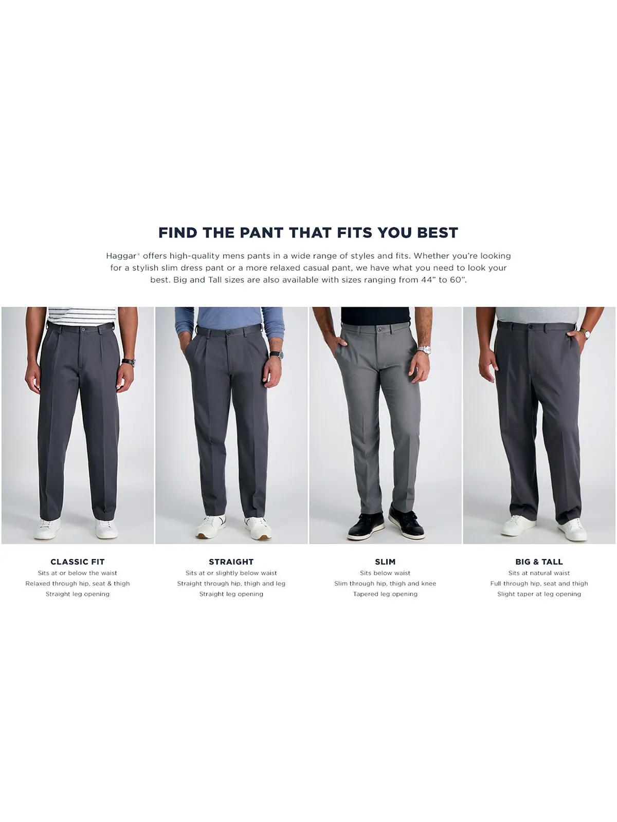 Плоские передние брюки cool right performance flex straight fit Haggar — изображение 7 из 8, хаки