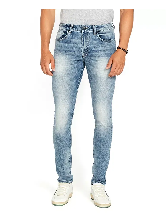 Мужские джинсы Skinny Max Stretch Buffalo David Bitton — синий