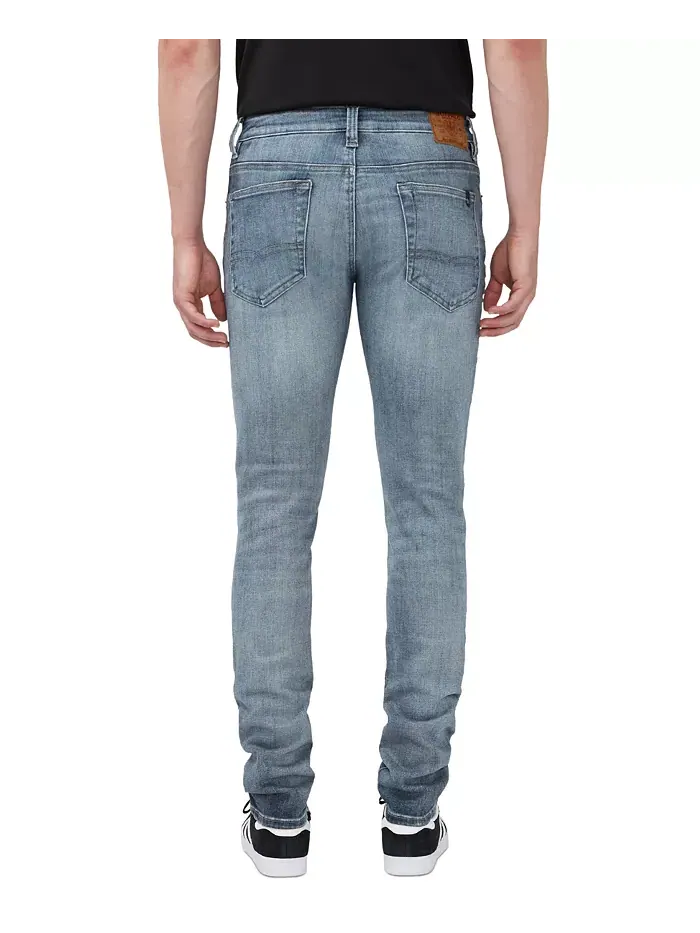 Мужские джинсы Skinny Max Stretch Buffalo David Bitton — изображение 4 из 10, синий