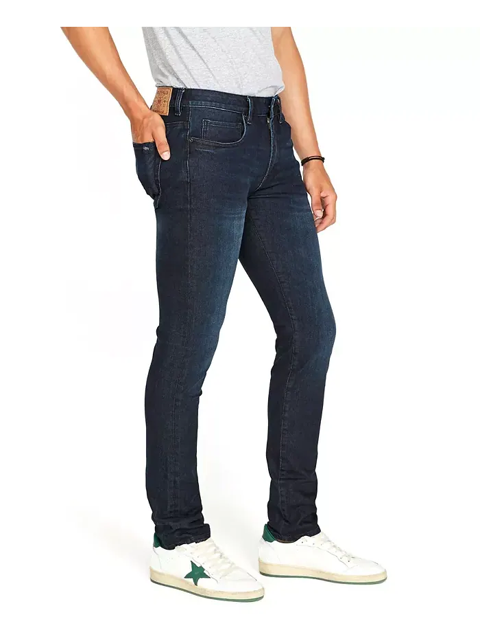 Мужские джинсы Skinny Max Stretch Buffalo David Bitton — изображение 2 из 10, глубокий индиго