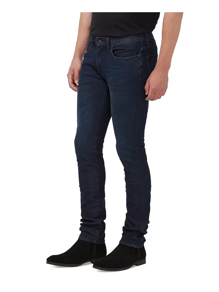 Мужские джинсы Skinny Max Stretch Buffalo David Bitton — изображение 4 из 10, глубокий индиго