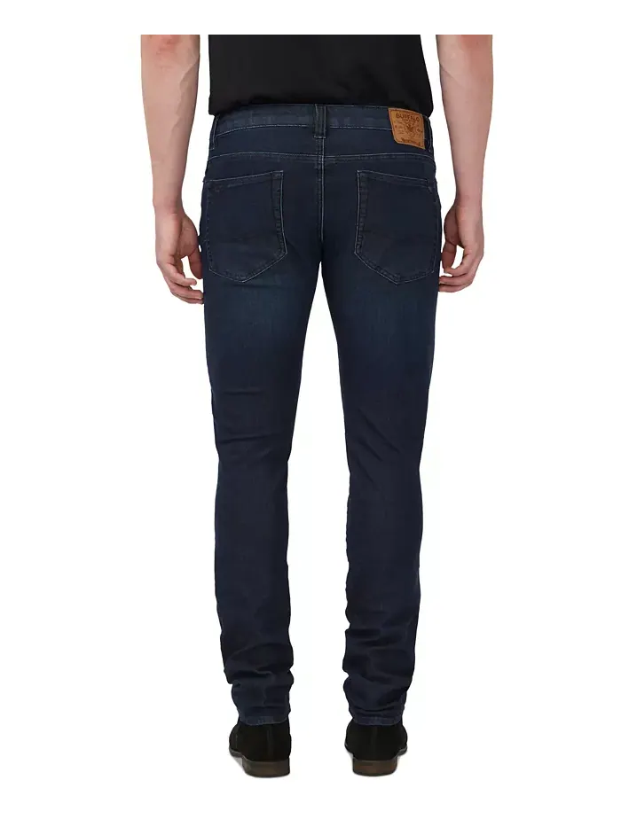Мужские джинсы Skinny Max Stretch Buffalo David Bitton — изображение 5 из 10, глубокий индиго