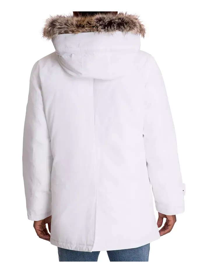 Парка с капюшоном и нагрудником Michael Kors Men's Hooded Bib Snorkel Parka — изображение 2 из 6, белый