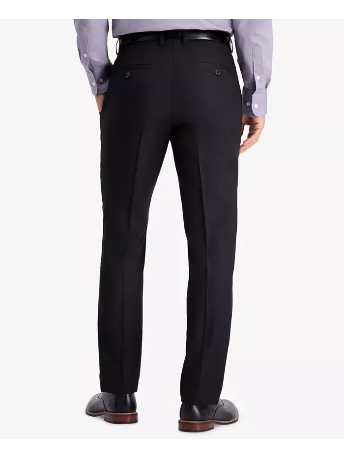 Мужские классические брюки Premium Textured Weave Slim-Fit с эффектом стрейч Kenneth Cole Reaction — изображение 2 из 5