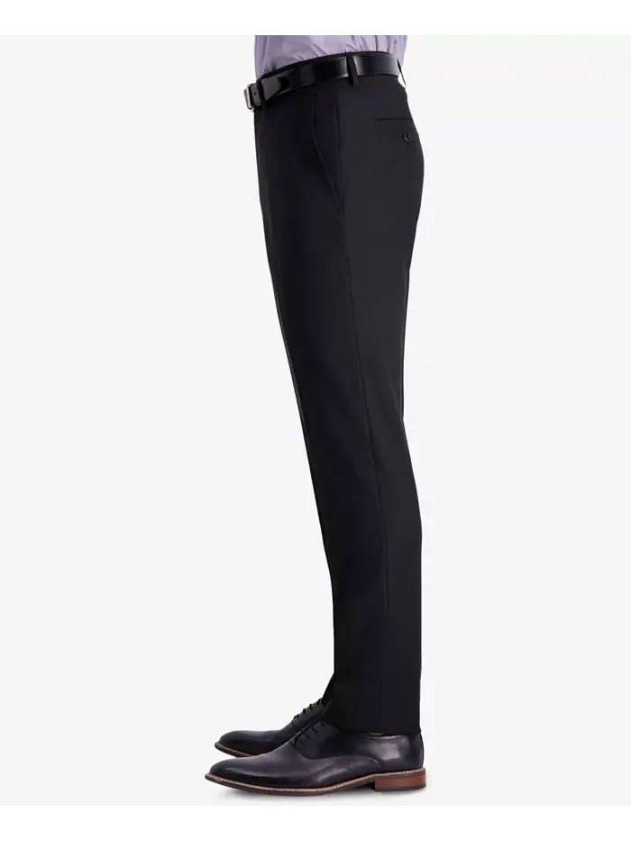 Мужские классические брюки Premium Textured Weave Slim-Fit с эффектом стрейч Kenneth Cole Reaction — изображение 3 из 5