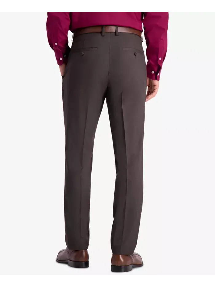 Мужские классические брюки Premium Textured Weave Slim-Fit с эффектом стрейч Kenneth Cole Reaction — изображение 2 из 5