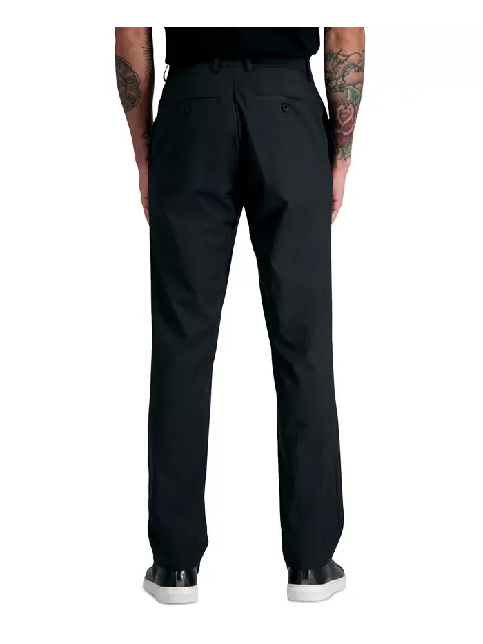 Мужские классические брюки Premium Textured Weave Slim-Fit с эффектом стрейч Kenneth Cole Reaction — изображение 3 из 8