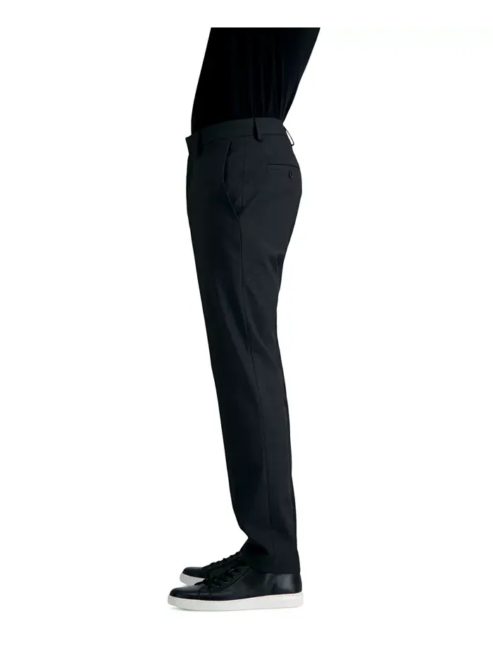 Мужские классические брюки Premium Textured Weave Slim-Fit с эффектом стрейч Kenneth Cole Reaction — изображение 4 из 8