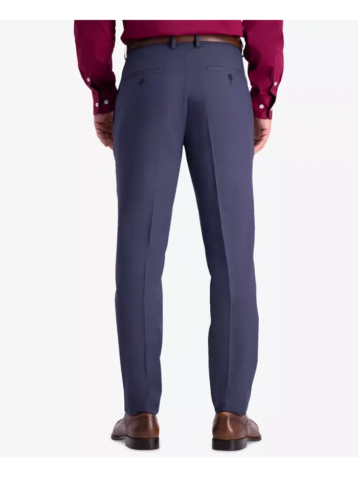 Мужские классические брюки Premium Textured Weave Slim-Fit с эффектом стрейч Kenneth Cole Reaction — изображение 2 из 5
