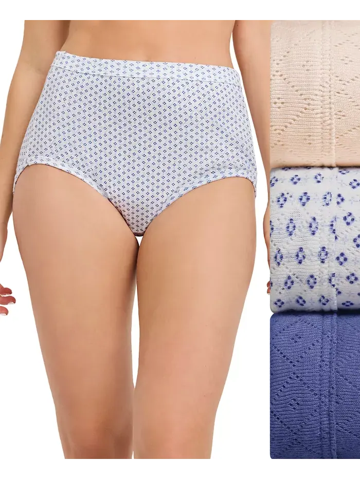 Комплект из 3 трусиков-брифов Elance Breathe Brief, размер 1542, увеличенные размеры Jockey
