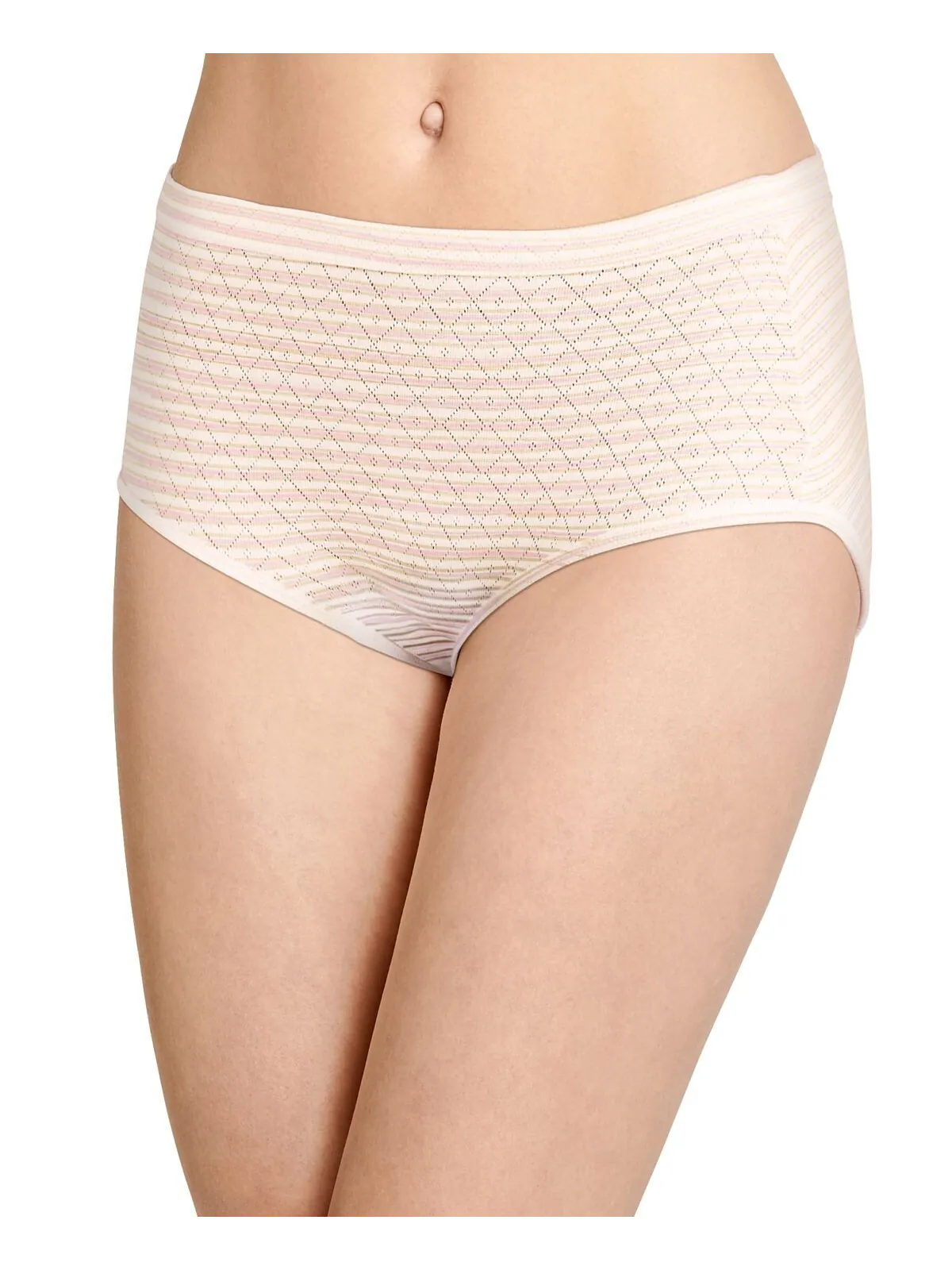 Комплект нижнего белья Elance Breathe Brief, 3 шт., 1542, увеличенные размеры Jockey — изображение 2 из 3, прозрачный