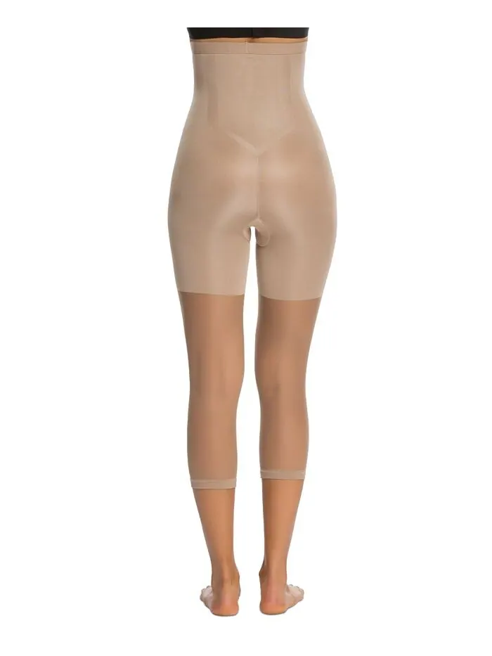 Женские капри Super High Power Tummy Control без ног, также доступны в расширенных размерах. SPANX — изображение 4 из 7
