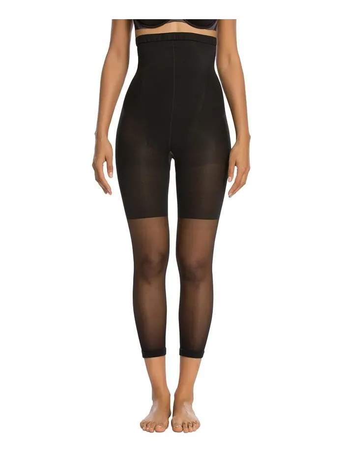 Женские капри Super High Power Tummy Control без ног, также доступны в расширенных размерах. SPANX — изображение 2 из 8