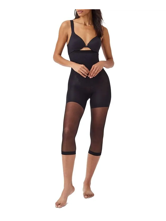 Женские капри Super High Power Tummy Control без ног, также доступны в расширенных размерах. SPANX — изображение 7 из 8