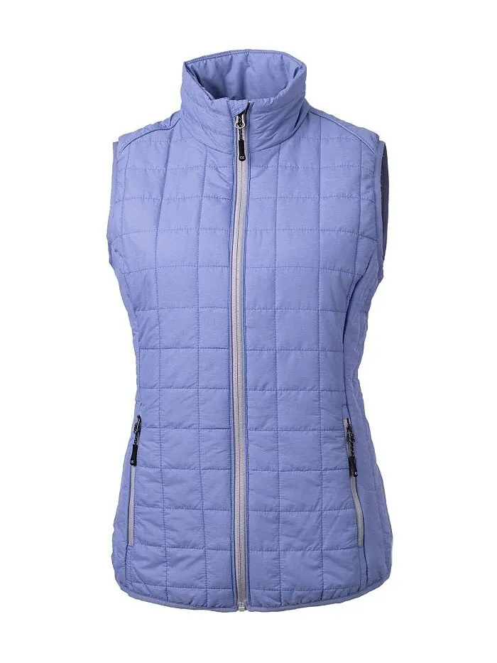 Rainier PrimaLoft женский плюс размер эко-утепленный жилет-пуховик на молнии с полной молнией — изображение 1 из 2, мульти