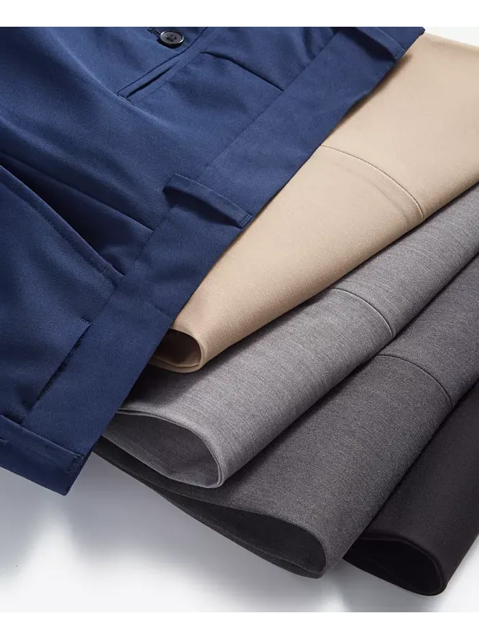 Мужские классические брюки Modern-Fit Performance Stretch для высоких и полных Nautica — 4