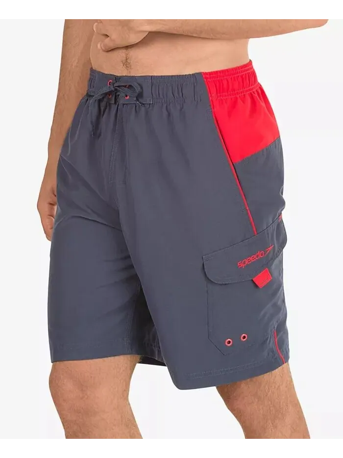 Мужские плавки Marina Sport VaporPLUS 9 дюймов Speedo — серый