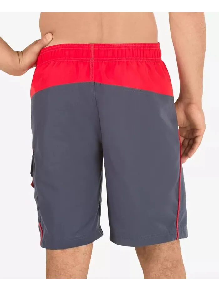 Мужские плавки Marina Sport VaporPLUS 9 дюймов Speedo — изображение 2 из 7, серый