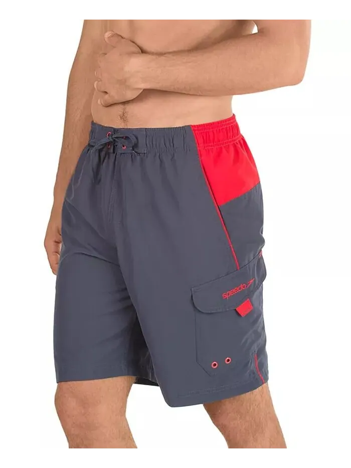 Мужские плавки Marina Sport VaporPLUS 9 дюймов Speedo — изображение 3 из 7, серый