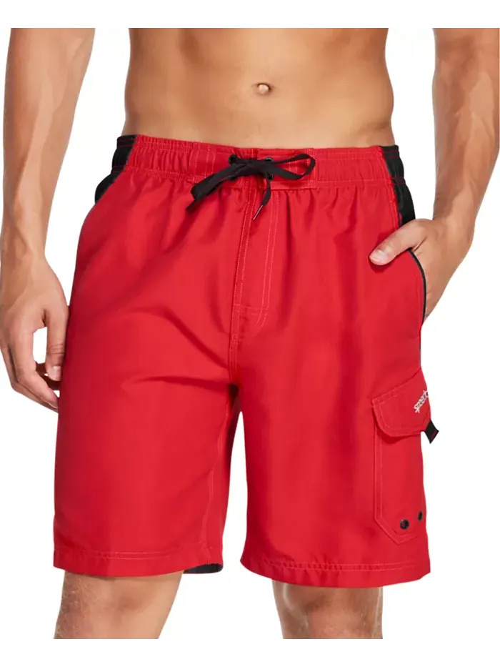 Мужские плавки для плавания Marina Sport VaporPLUS 9" Speedo — красный