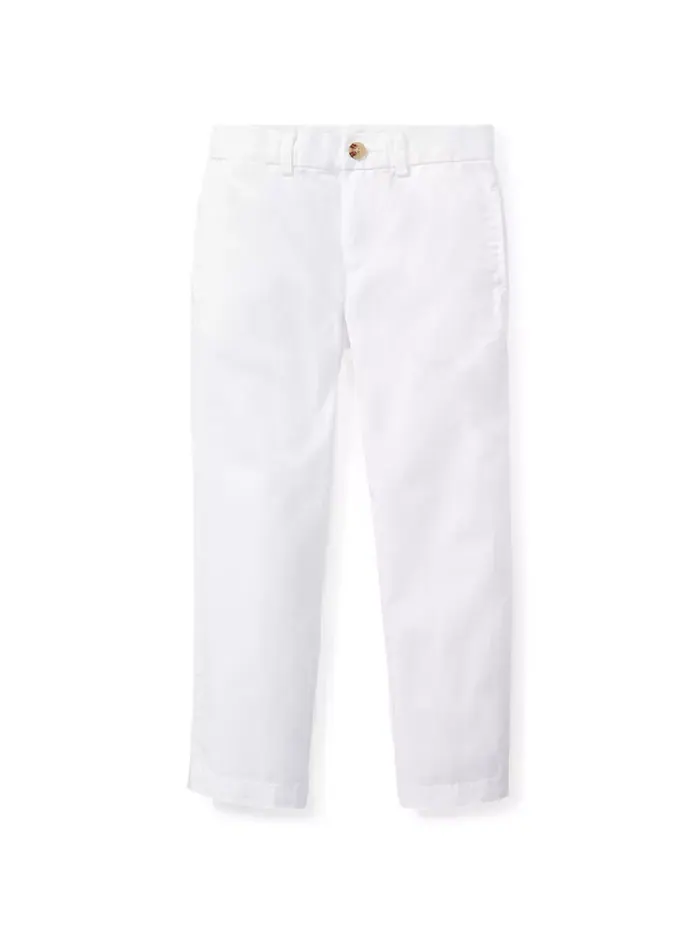 Брюки прямого кроя из твила для малышей и мальчиков Polo Ralph Lauren