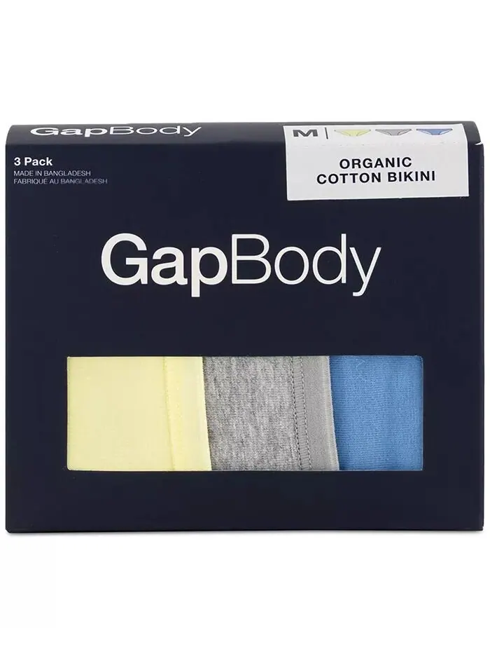 Женское нижнее белье бикини из трех частей GPW00274 Gap — изображение 5 из 6