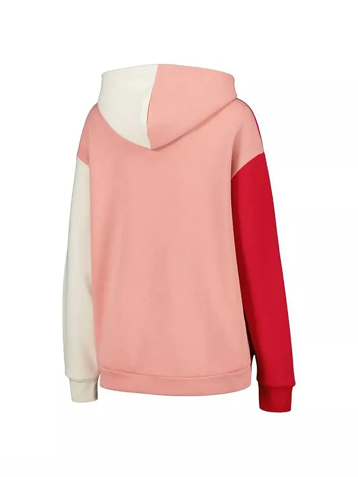 Женская красная толстовка с капюшоном Cincinnati Bearcats Hall of Fame Colorblock Gameday Couture — изображение 2 из 3