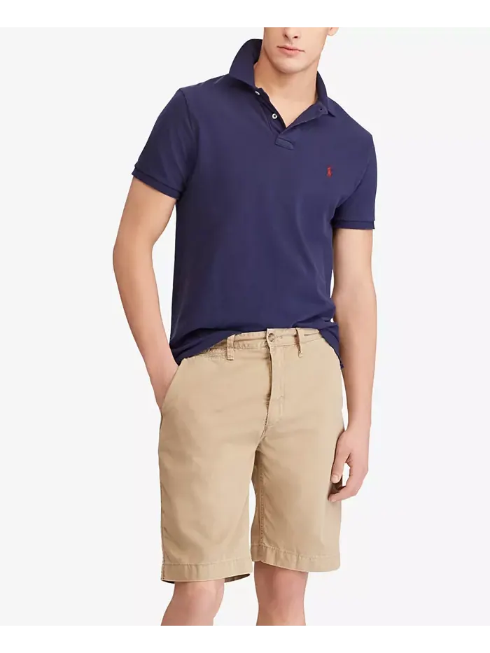 Мужские шорты Relaxed Fit Twill длиной 10 дюймов Polo Ralph Lauren — изображение 3 из 5, бежевый