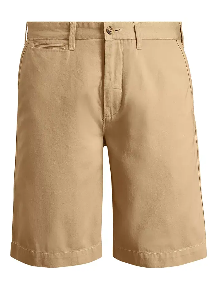 Мужские шорты Relaxed Fit Twill длиной 10 дюймов Polo Ralph Lauren — изображение 5 из 5, бежевый