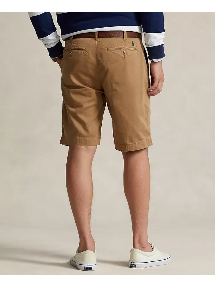 Мужские шорты Relaxed Fit Twill длиной 10 дюймов Polo Ralph Lauren — изображение 4 из 7, коричневый/бежевый