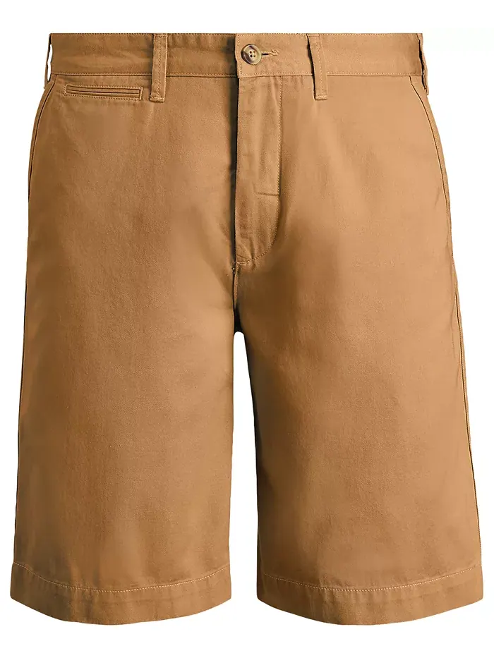 Мужские шорты Relaxed Fit Twill длиной 10 дюймов Polo Ralph Lauren — изображение 7 из 7, коричневый/бежевый