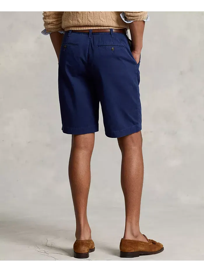Мужские шорты Relaxed Fit Twill длиной 10 дюймов Polo Ralph Lauren — изображение 4 из 7, темно-синий