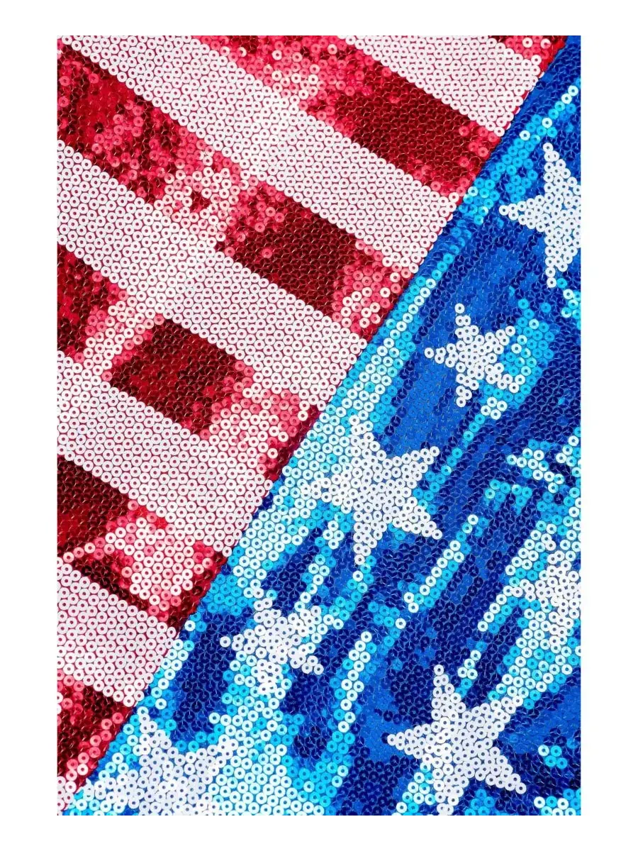 Мужской блестящий праздничный блейзер - Sequins USA Suitmeister — изображение 10 из 10, мульти