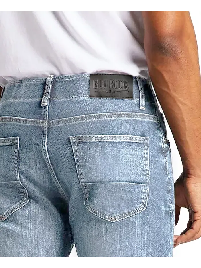 Мужские джинсы Flex Stretch Slim Straight, набор из 2 штук Blu Rock — изображение 6 из 12, мульти
