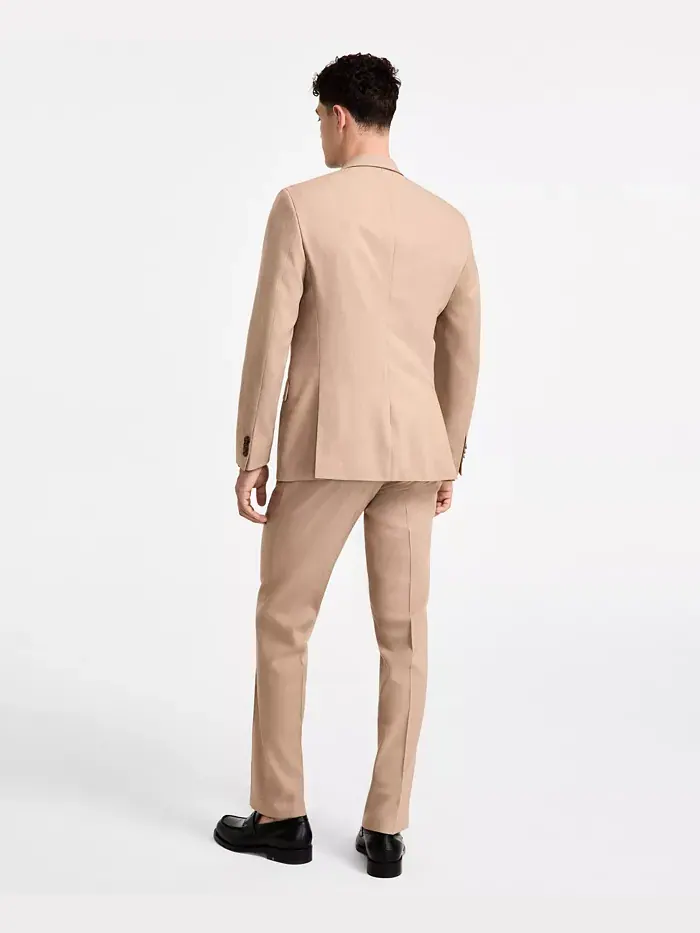 Мужской костюм Slim-Fit Kenneth Cole Reaction — изображение 2 из 9, бежевый