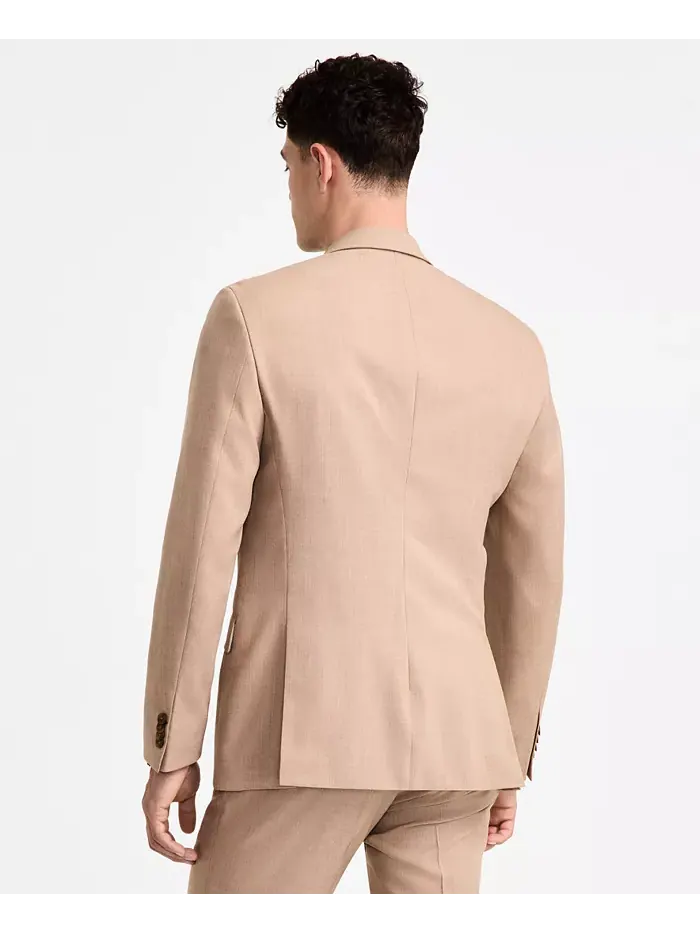 Мужской костюм Slim-Fit Kenneth Cole Reaction — изображение 4 из 9, бежевый