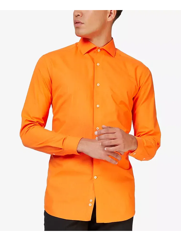 Мужская рубашка - длинный рукав Magic Mint Dress Shirt - пастельный мятно-зеленый - формальная — изображение 1 из 2
