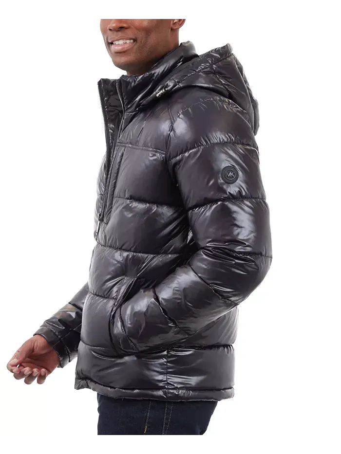 Мужская куртка Shine Puffer Michael Kors — изображение 4 из 5, черный