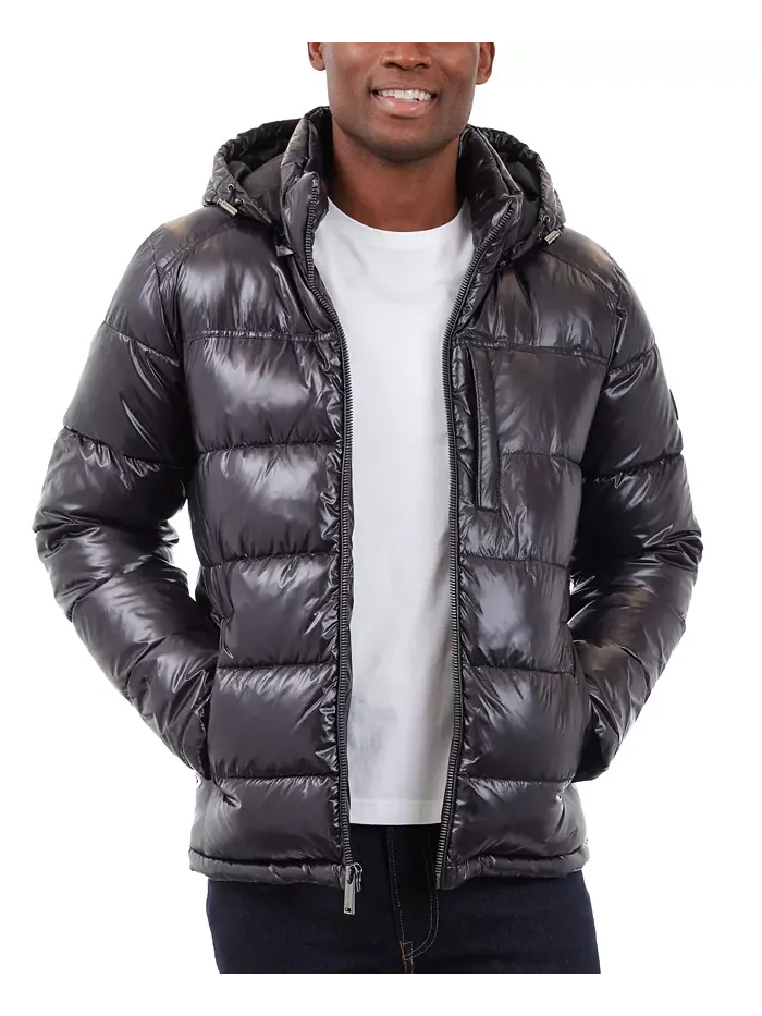 Мужская куртка Shine Puffer Michael Kors — изображение 5 из 5, черный